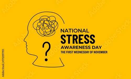 National Stress Awareness Day, observed on the first Wednesday of November, raises awareness about stress, its impact on health, and promotes relaxation, self-care, and positive coping for a balanced 