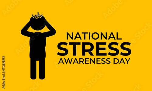 National Stress Awareness Day, observed on the first Wednesday of November, raises awareness about stress, its impact on health, and promotes relaxation, self-care, and positive coping for a balanced 