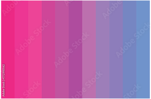 Multicolor Purple Shades Swatches Abstract Set Pantone Palette Graphic Design Vector
