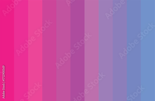 Multicolor Purple Shades Swatches Abstract Set Pantone Palette Graphic Design Vector