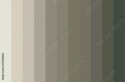 Gray Color Shades Swatches Abstract Set Pantone Palette Graphic Design Vector