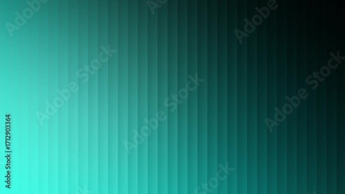Abstract vertical lines gradient background in shades of teal