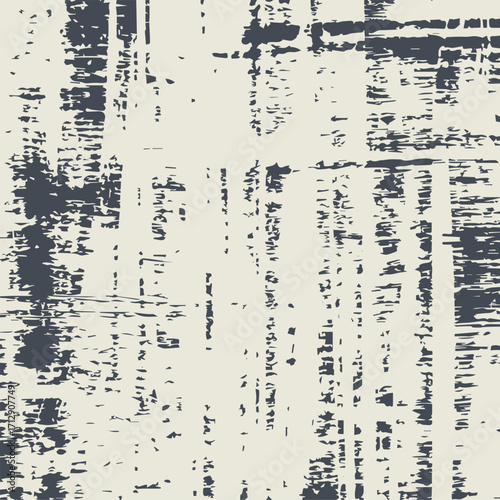 abstract distressed grid texture seamless pattern with vertical and horizontal lines industrial background vector