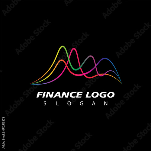 Finance and Accounting Logo Design Vector