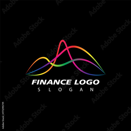Finance and Accounting Logo Design Vector