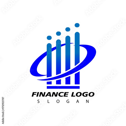Finance and Accounting Logo Design Vector