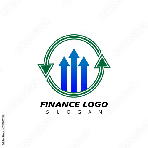 Finance and Accounting Logo Design Vector