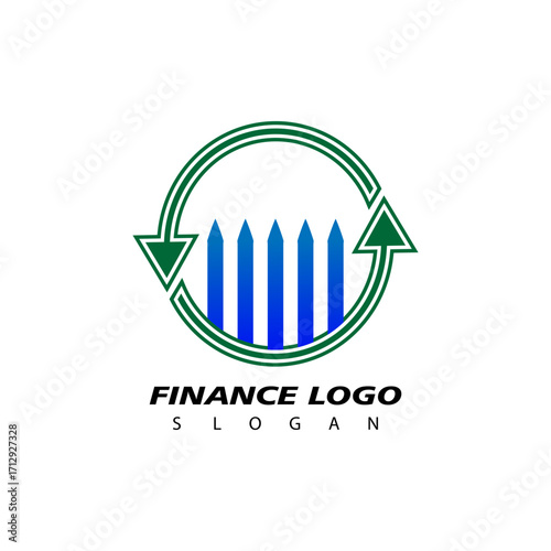 Finance and Accounting Logo Design Vector