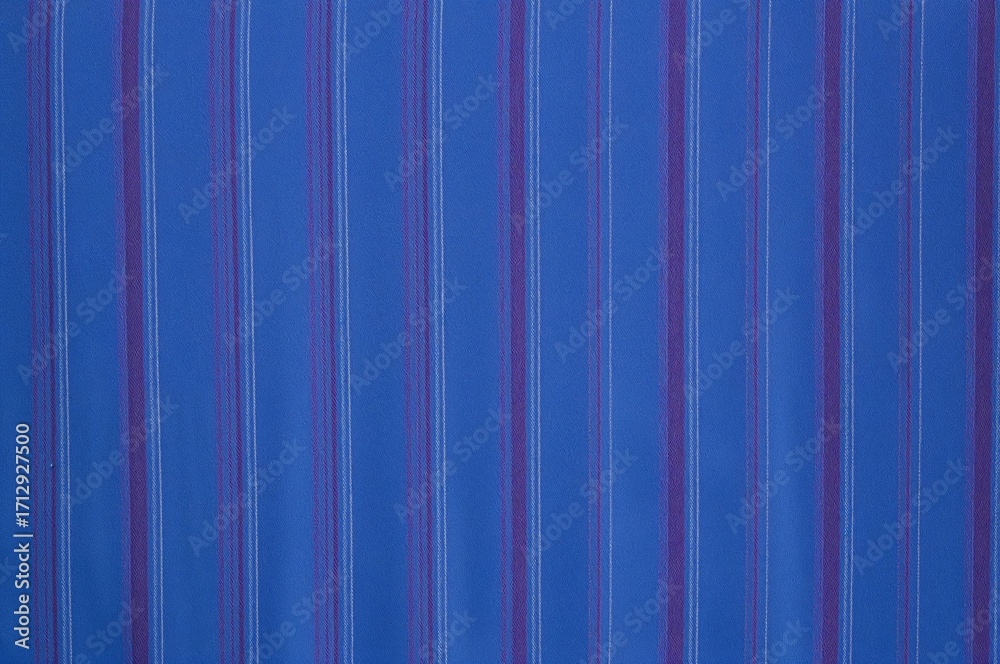 Obraz premium Blue silk material featuring white and purple striped designs, textured pattern for costume themes, rainbow collection with graphic elements, website border, ornamental checks, gradient prints,
