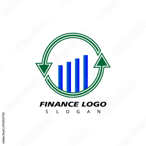 Finance and Accounting Logo Design Vector