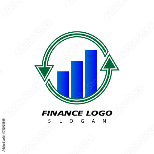 Finance and Accounting Logo Design Vector