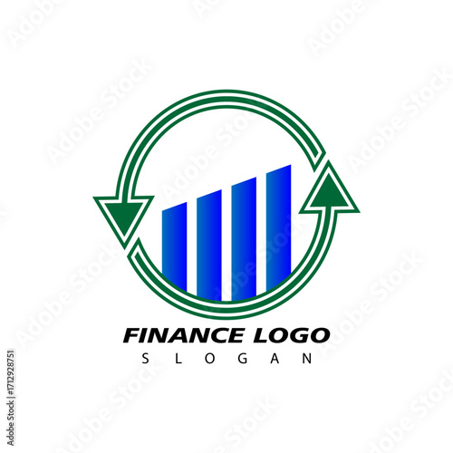 Finance and Accounting Logo Design Vector