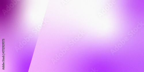Abstract soft purple and lilac blurred gradient background with bright light. 