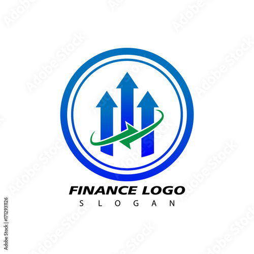 Finance and Accounting Logo Design Vector