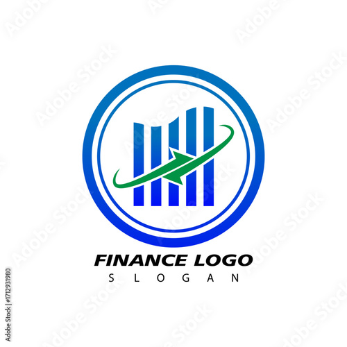 Finance and Accounting Logo Design Vector