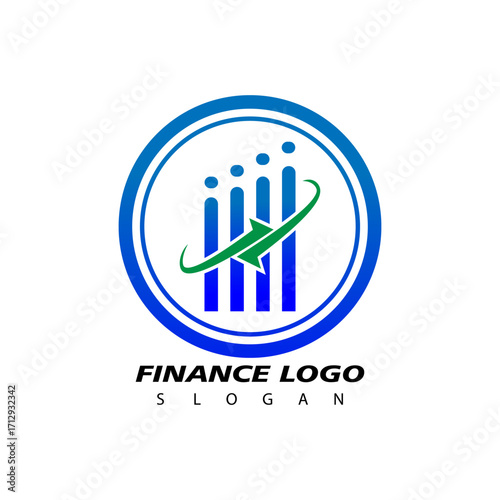 Finance and Accounting Logo Design Vector
