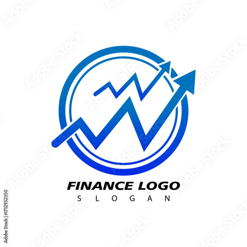 Finance and Accounting Logo Design Vector