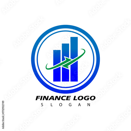 Finance and Accounting Logo Design Vector