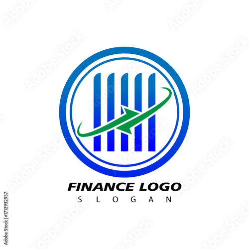 Finance and Accounting Logo Design Vector