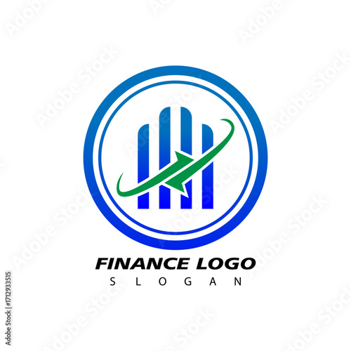 Finance and Accounting Logo Design Vector