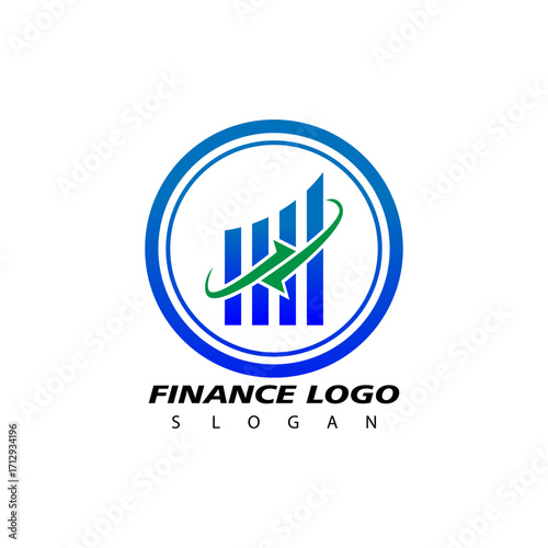 Finance and Accounting Logo Design Vector