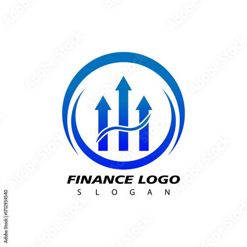 Finance and Accounting Logo Design Vector