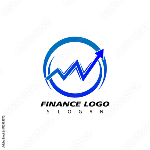 Finance and Accounting Logo Design Vector. Vector illustration