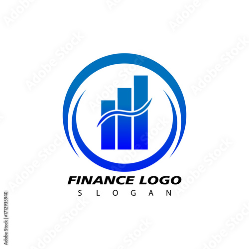 Finance and Accounting Logo Design Vector