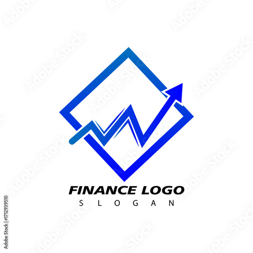 Finance and Accounting Logo Design Vector. Vector illustration