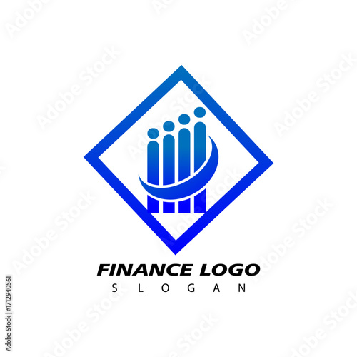 Finance and Accounting Logo Design Vector