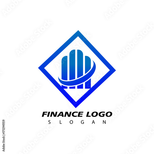 Finance and Accounting Logo Design Vector