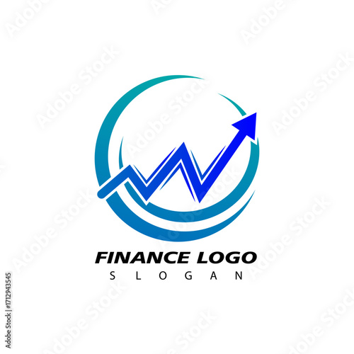 Finance and Accounting Logo Design Vector