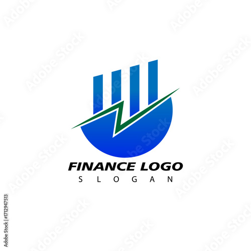 Finance and Accounting Logo Design Vector
