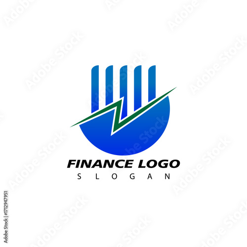 Finance and Accounting Logo Design Vector