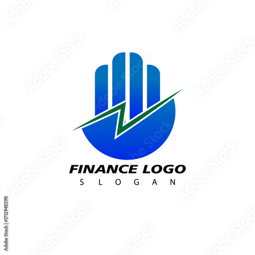 Finance and Accounting Logo Design Vector