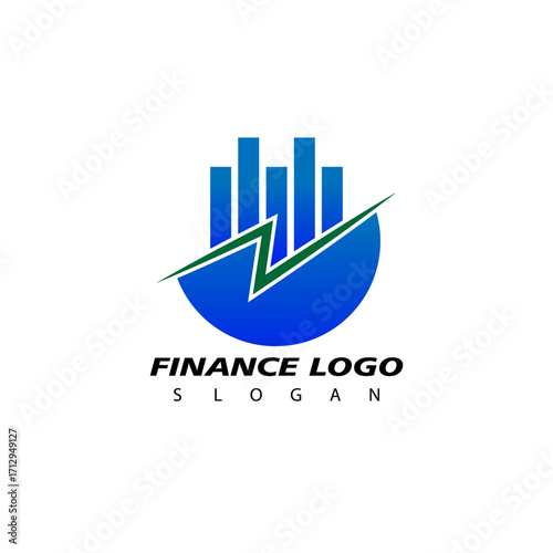 Finance and Accounting Logo Design Vector