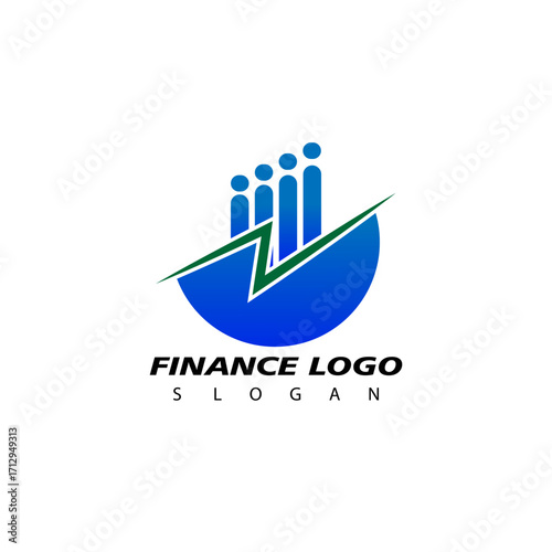 Finance and Accounting Logo Design Vector