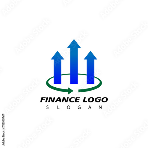 Finance and Accounting Logo Design Vector