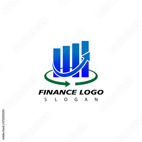 Finance and Accounting Logo Design Vector