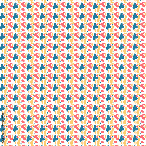 I will do surface pattern fashion design seamless fabric textile sewing watercolor  