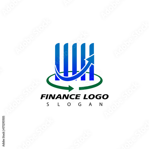 Finance and Accounting Logo Design Vector