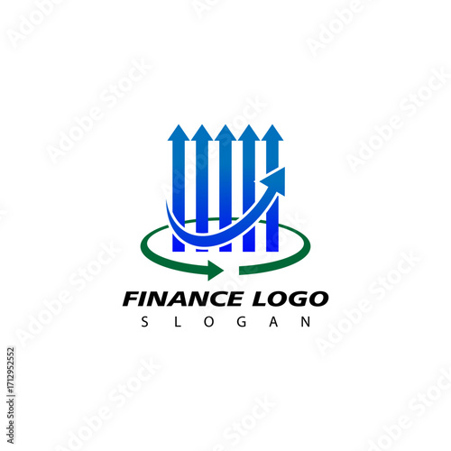 Finance and Accounting Logo Design Vector