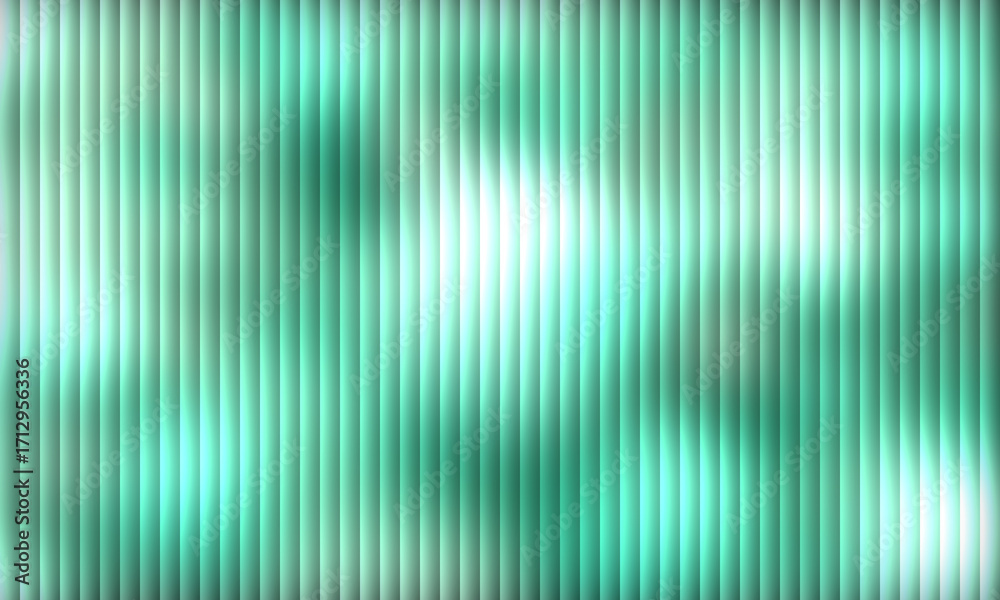 Obraz premium Abstract Green and White Blurred Background with Vertical Lines and Light