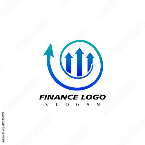 Finance and Accounting Logo Design Vector