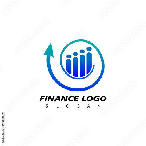 Finance and Accounting Logo Design Vector