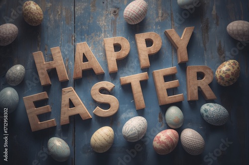 Joyful Easter Greetings Dis...