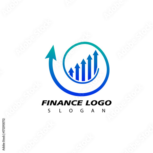 Finance and Accounting Logo Design Vector