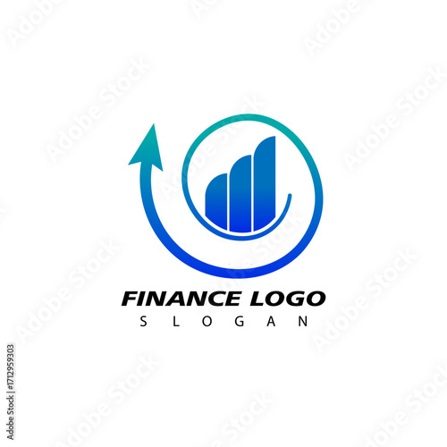 Finance and Accounting Logo Design Vector