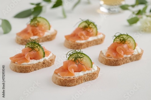 Delicious bite-sized snacks...