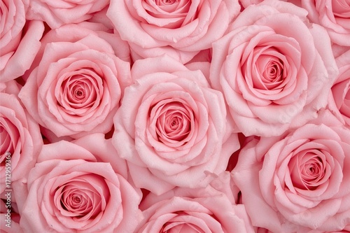 Delicate roses in a romanti...